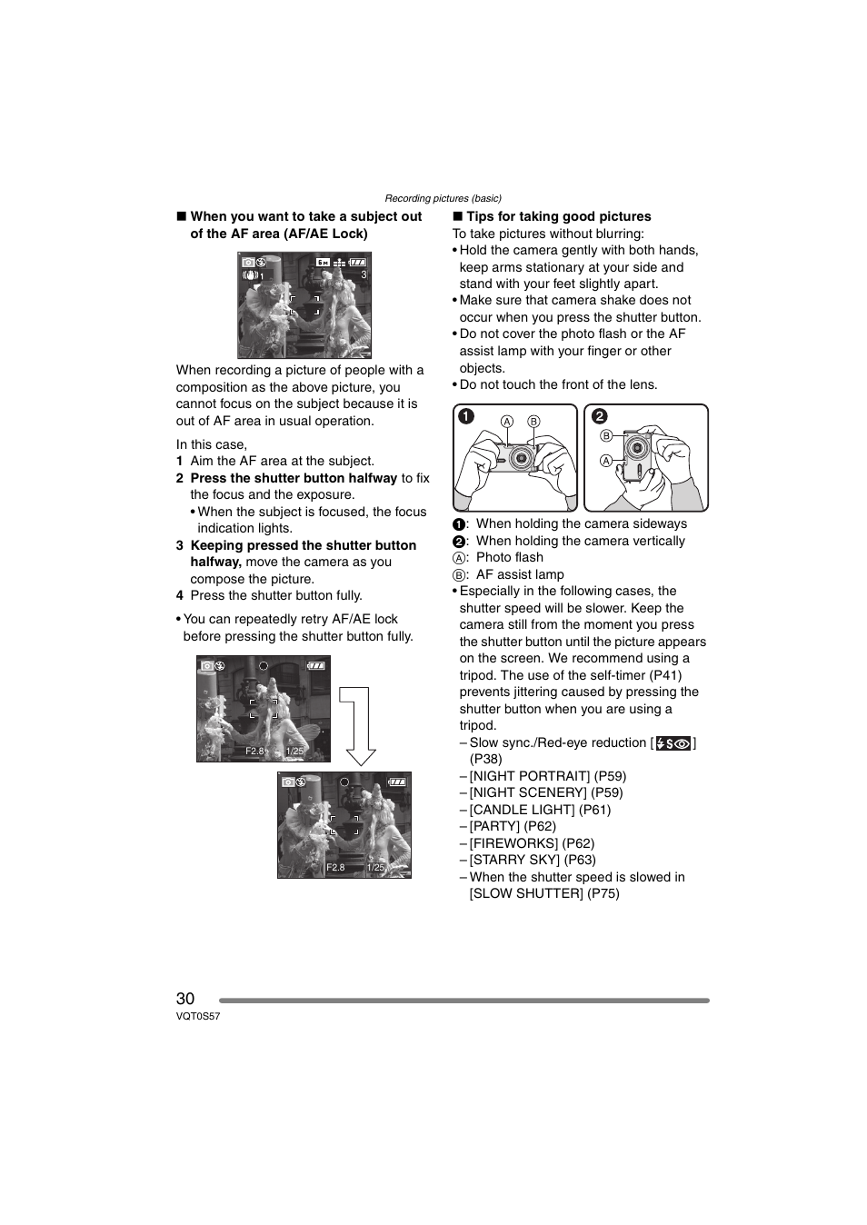 Panasonic DMC-FX9PP User Manual | Page 30 / 124