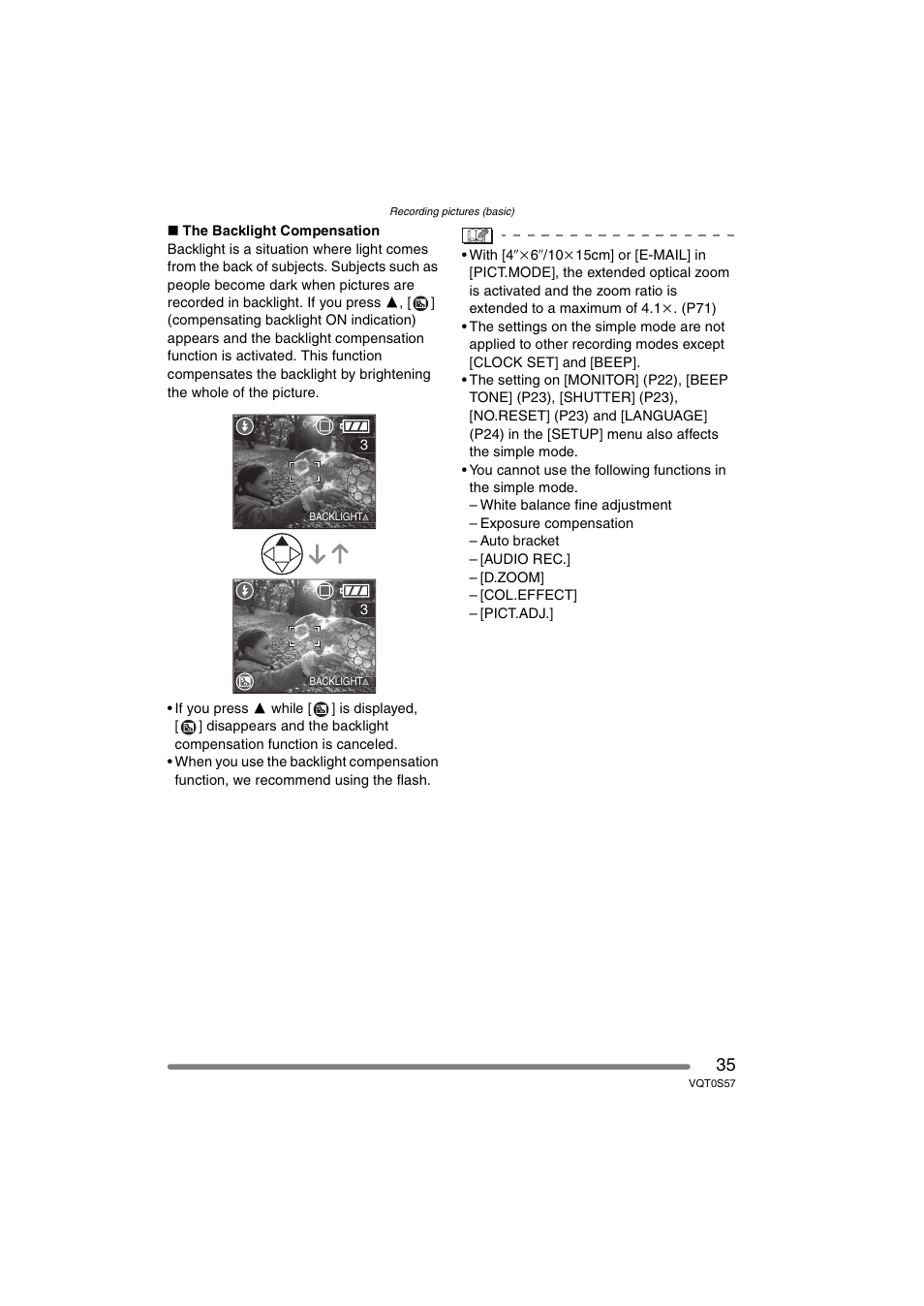 Panasonic DMC-FX9PP User Manual | Page 35 / 124