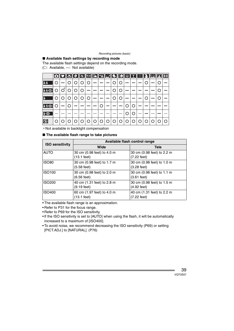 Panasonic DMC-FX9PP User Manual | Page 39 / 124