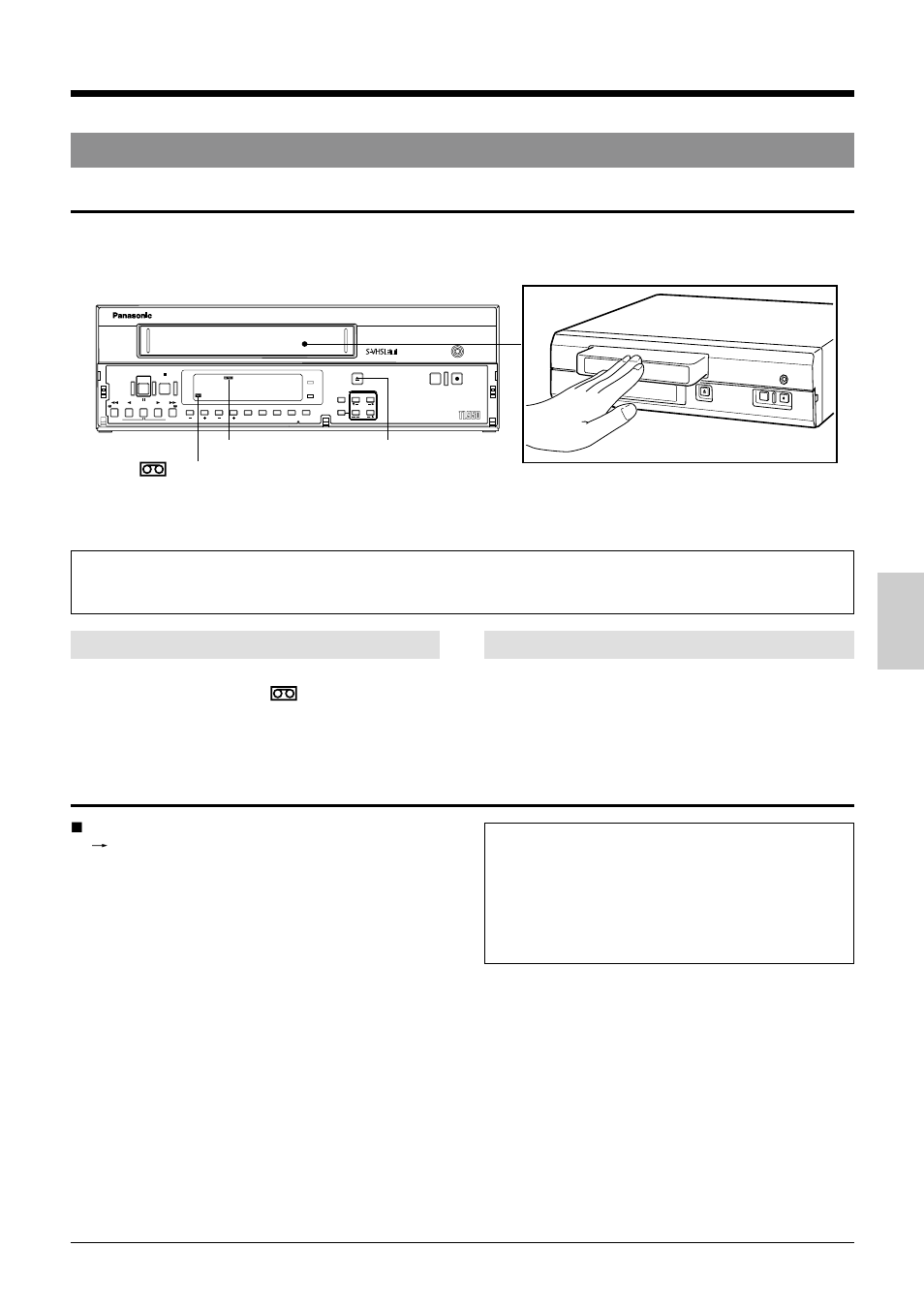 5 preparation, 1 cassette loading/unloading, Loading | Unloading, Auto operate on, Auto play | Panasonic AG-TL950 User Manual | Page 27 / 58