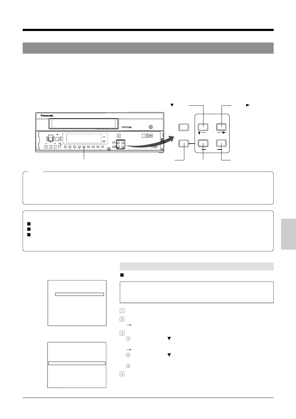 3 timer recording, 6 recording, Timer recording program setting | Panasonic AG-TL950 User Manual | Page 31 / 58