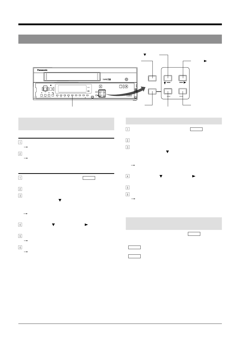 3 timer recording 6 recording, Canceling/changing timer recording program | Panasonic AG-TL950 User Manual | Page 36 / 58