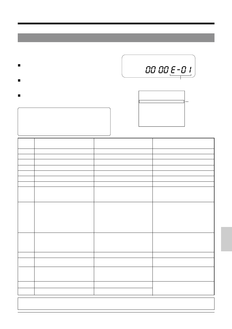 8 troubleshooting, 1 error indications | Panasonic AG-TL950 User Manual | Page 53 / 58