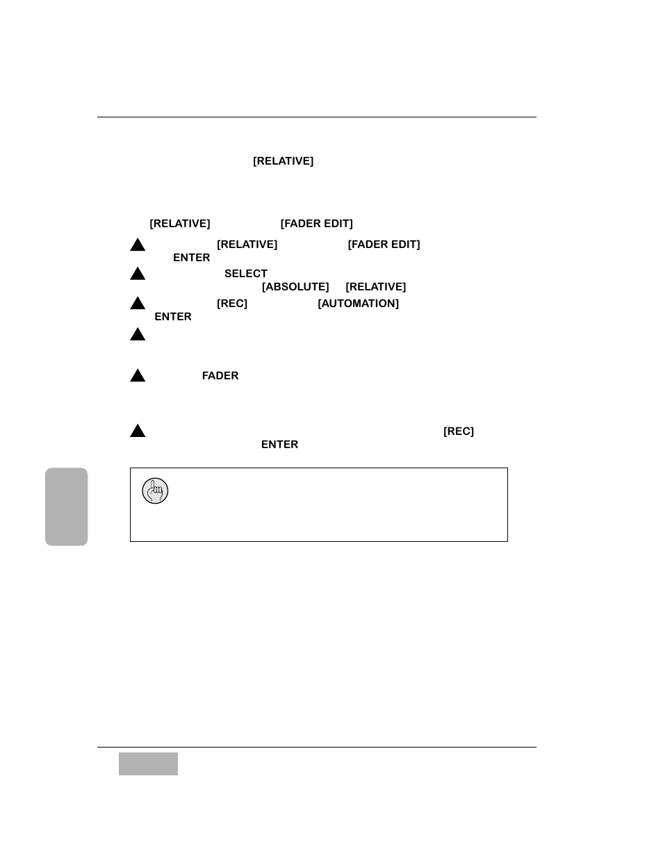 Editing with use of the [relative] button | Panasonic WR-DA7 User Manual | Page 224 / 369