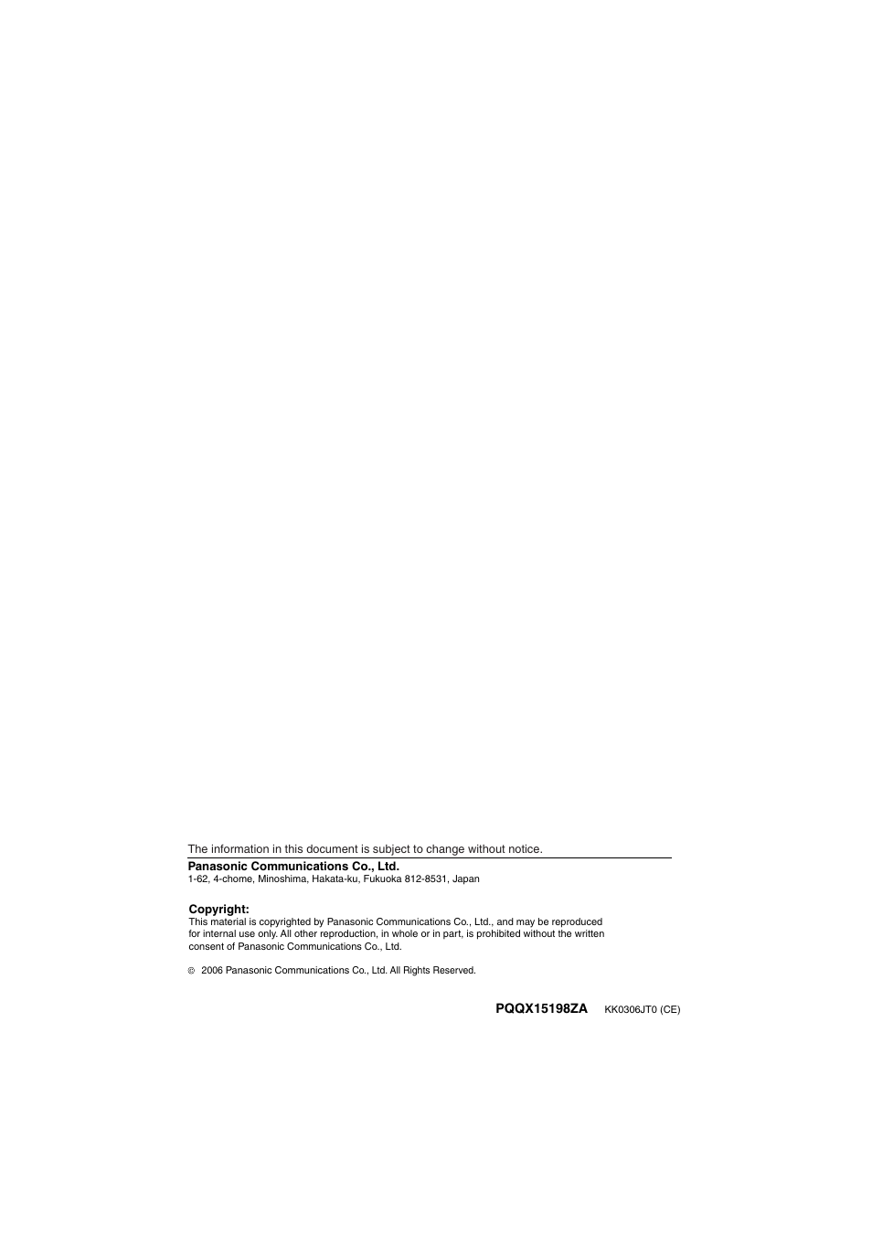 Panasonic BB-HCE481 User Manual | Page 28 / 28