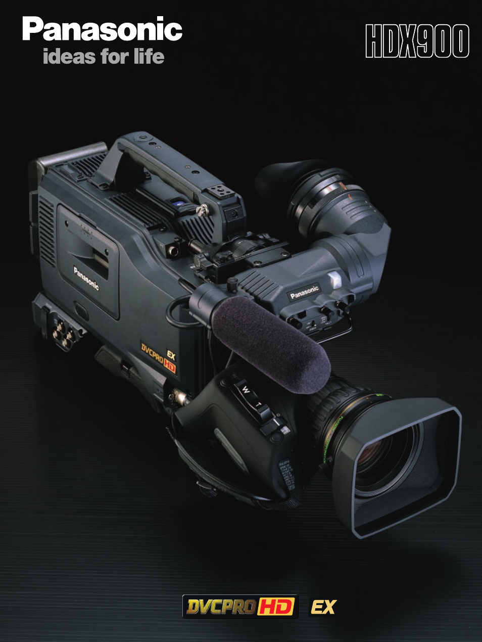 Panasonic AJ-HDX900 User Manual | 8 pages