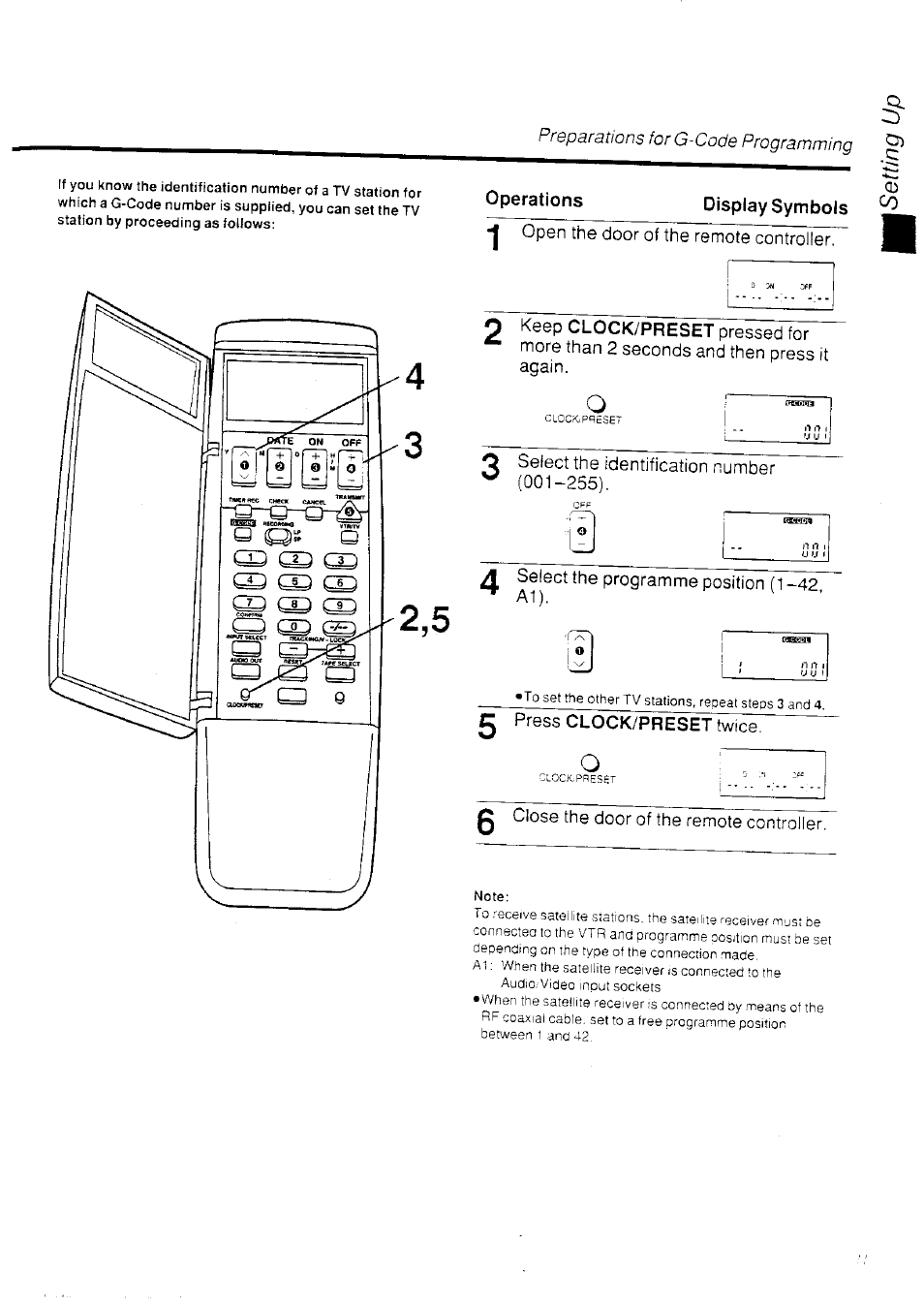 Operations, Display symbols | Panasonic NV-HD70EA User Manual | Page 11 / 33