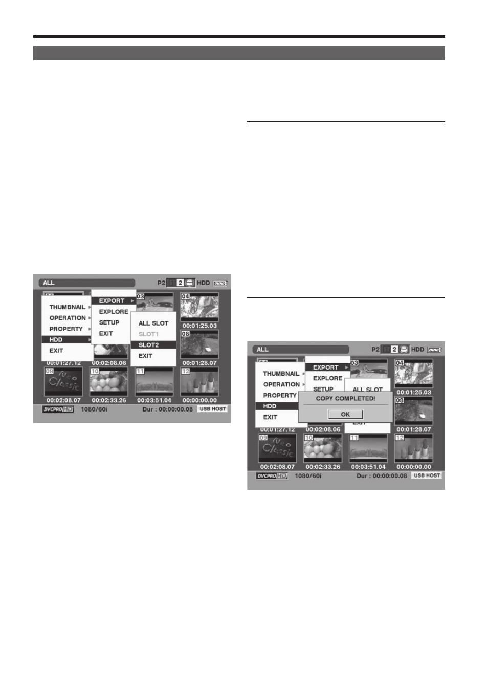 Panasonic AG-HPG10P User Manual | Page 54 / 92
