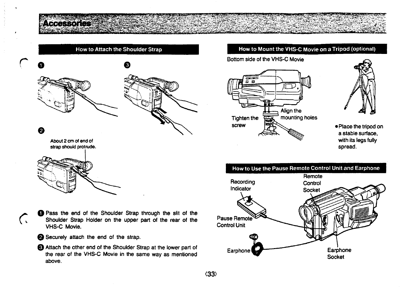 Panasonic NV-MC20 User Manual | Page 33 / 42