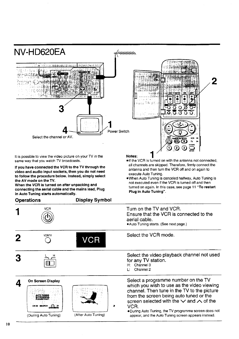 Panasonic NV-HD620 User Manual | Page 10 / 38