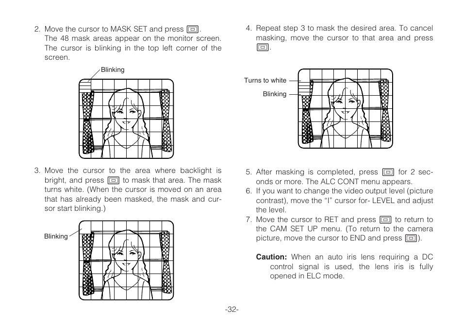 Panasonic WV-CLR920A User Manual | Page 32 / 50