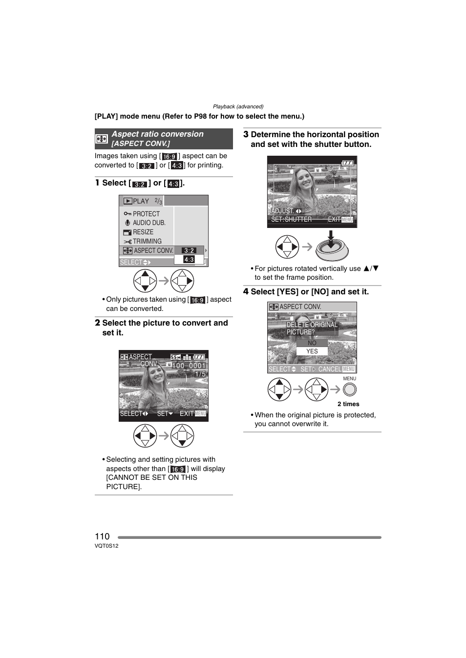 Panasonic DMC-FZ30GN User Manual | Page 110 / 136