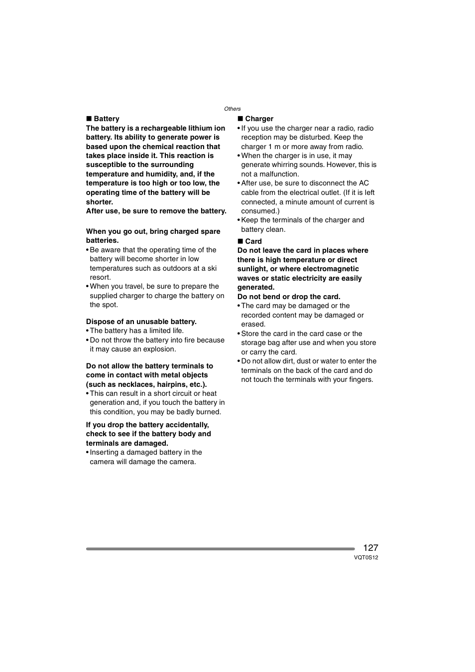 Panasonic DMC-FZ30GN User Manual | Page 127 / 136