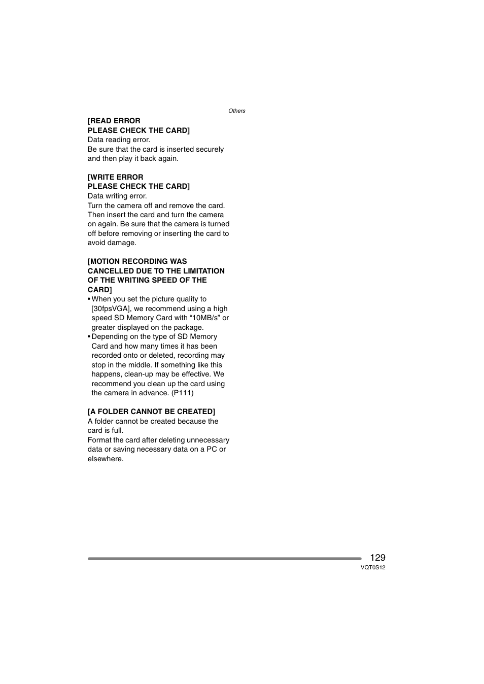 Panasonic DMC-FZ30GN User Manual | Page 129 / 136