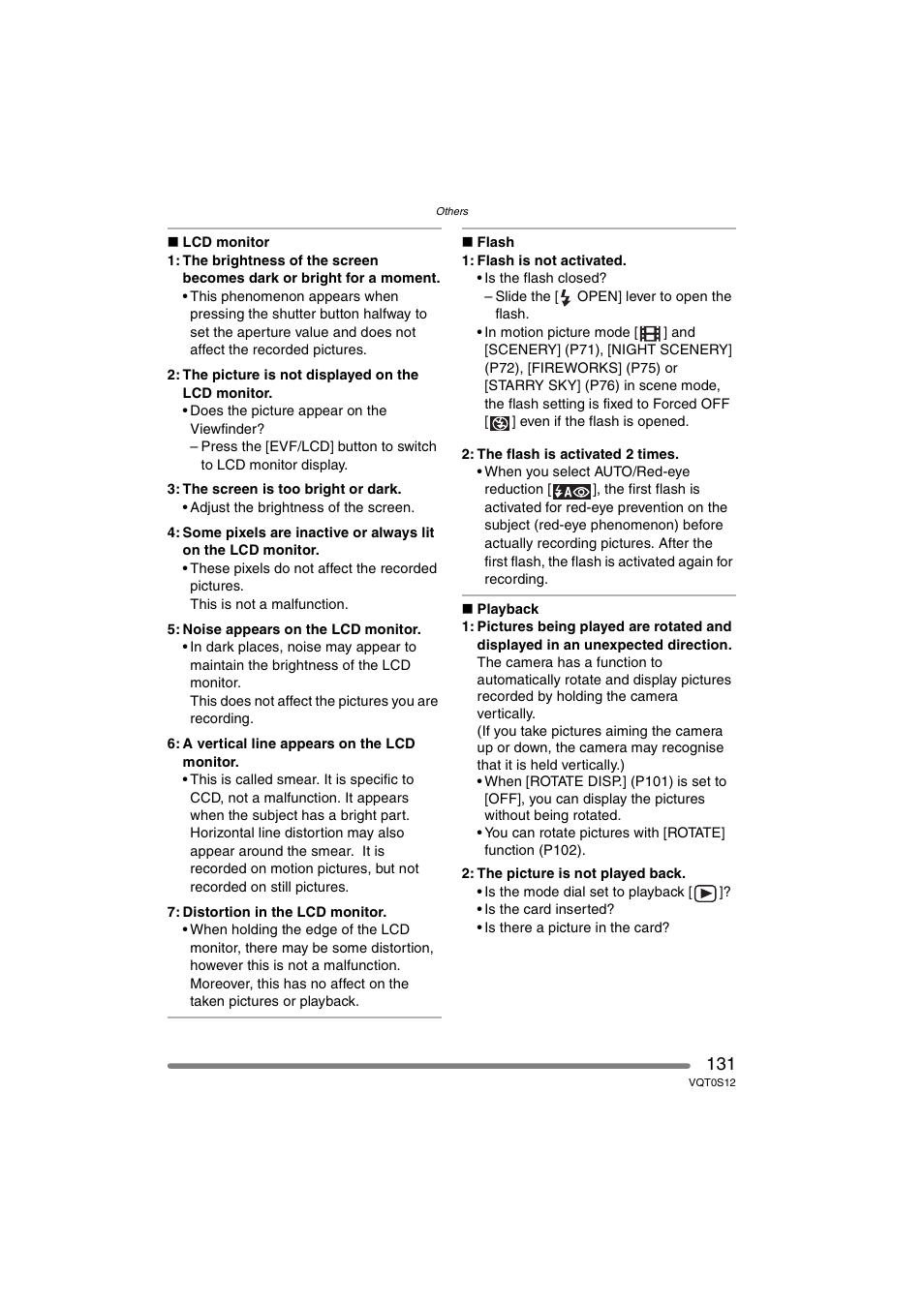 Panasonic DMC-FZ30GN User Manual | Page 131 / 136