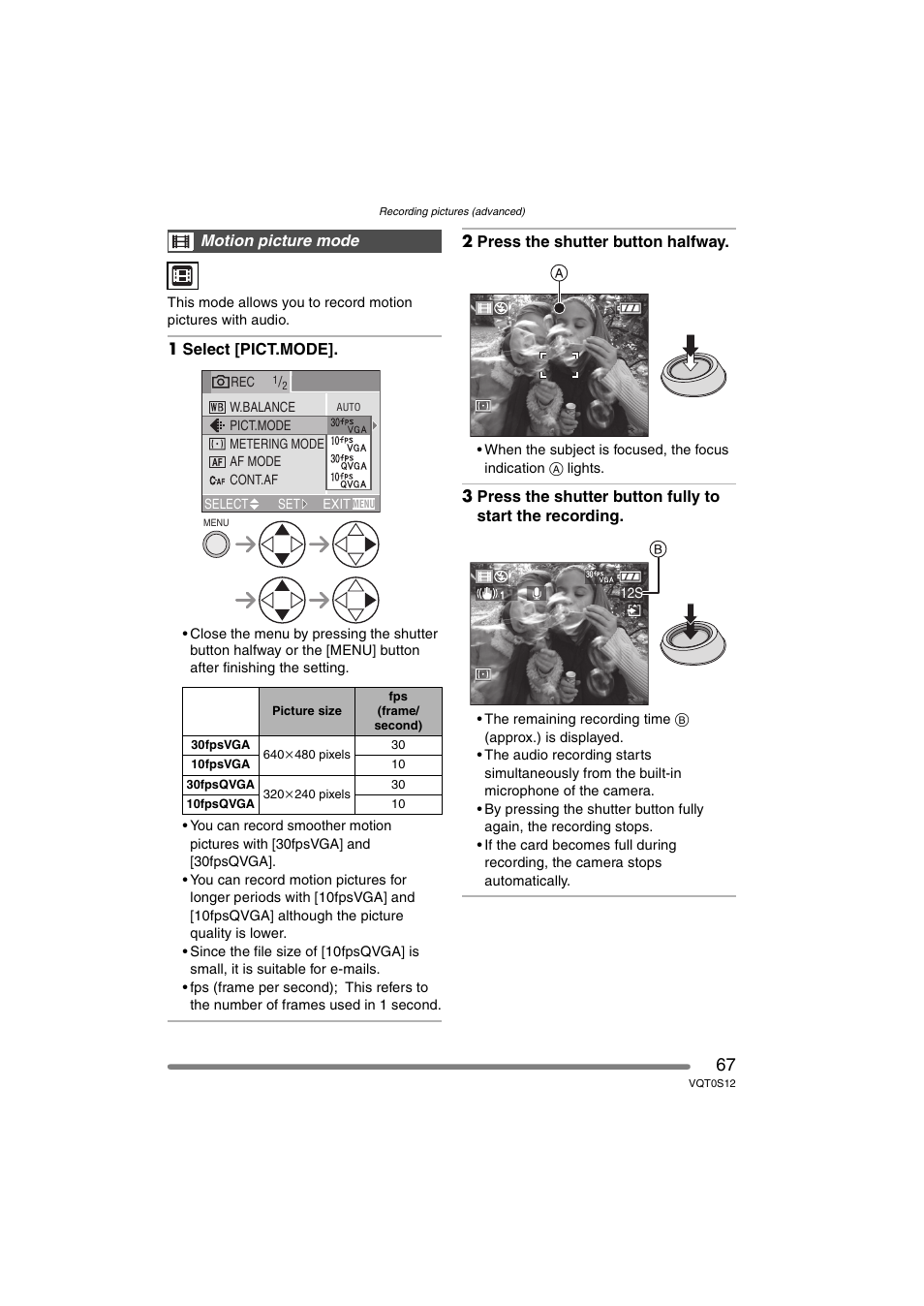 Panasonic DMC-FZ30GN User Manual | Page 67 / 136