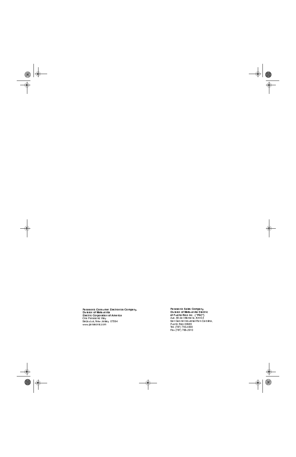 Panasonic PT-53WXD63 User Manual | Page 88 / 88