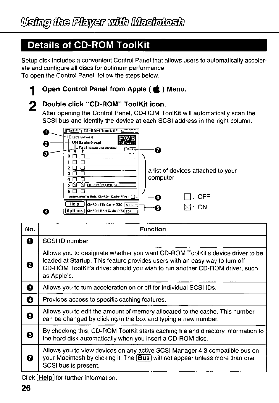 Details of cd-rom toolkit | Panasonic KXL-783M User Manual | Page 26 / 44