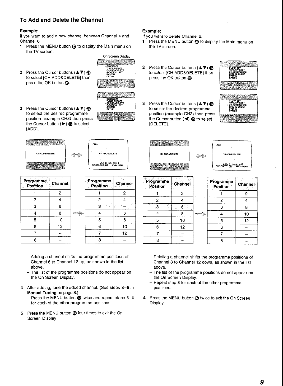 Panasonic G-CODE NV-FJ620 User Manual | Page 9 / 28