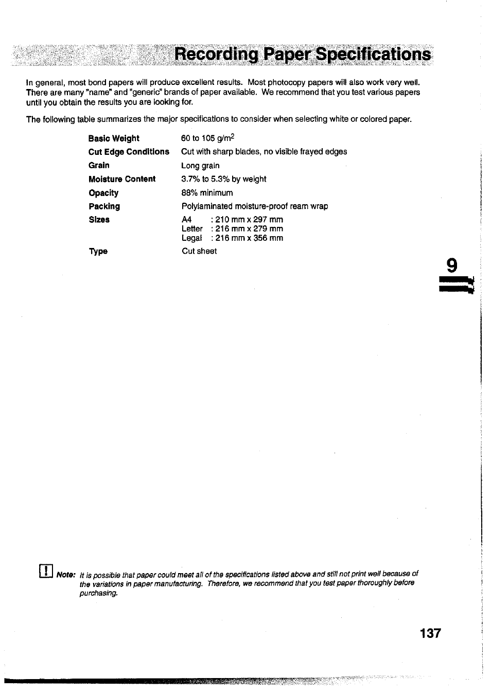 Panasonic Panafax UF-755 User Manual | Page 139 / 148
