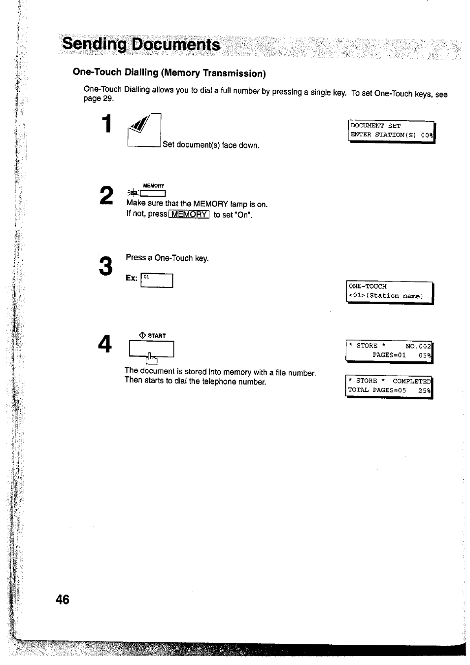 Panasonic Panafax UF-755 User Manual | Page 48 / 148