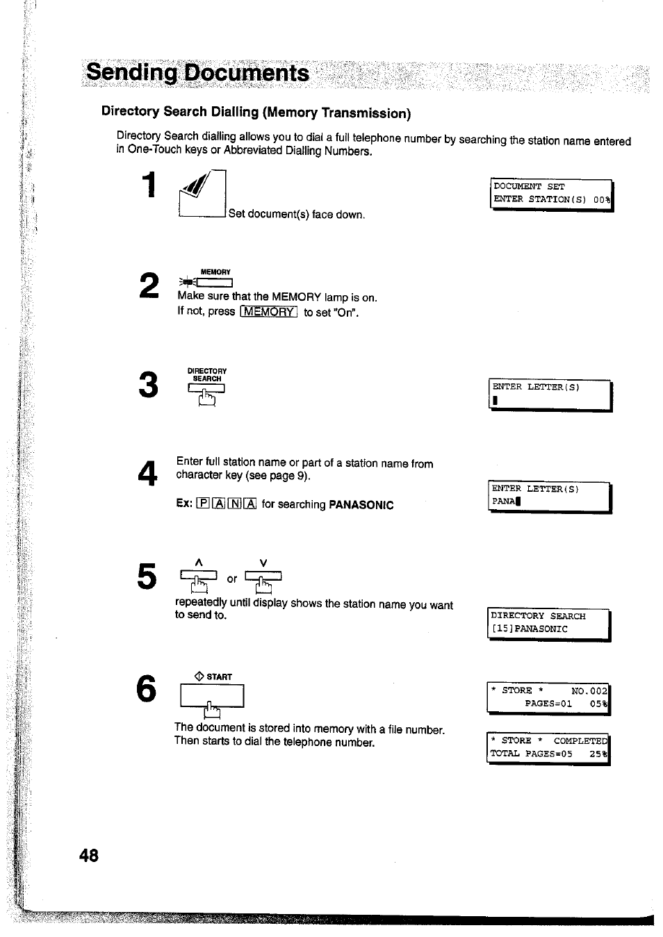 Panasonic Panafax UF-755 User Manual | Page 50 / 148