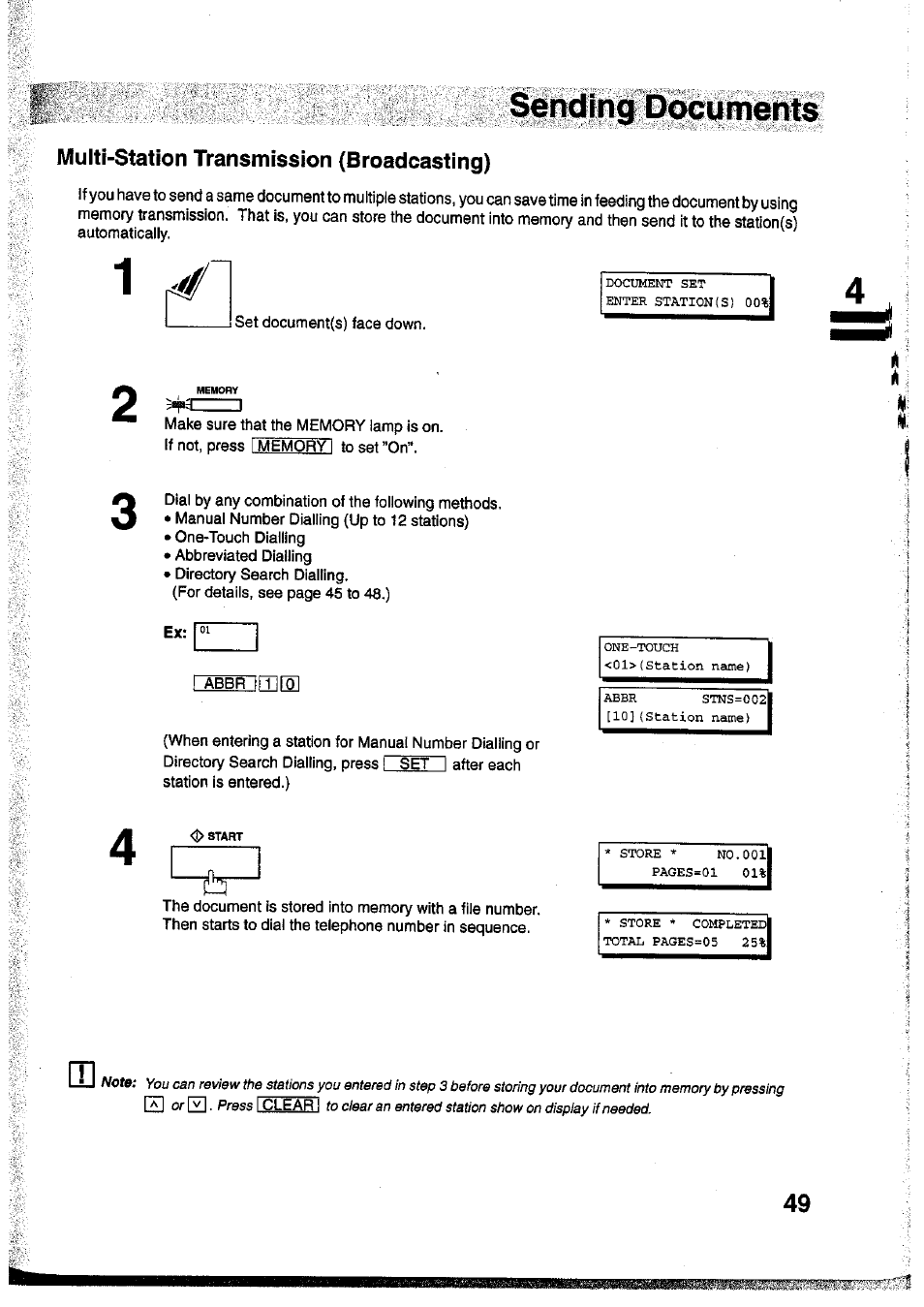 Panasonic Panafax UF-755 User Manual | Page 51 / 148