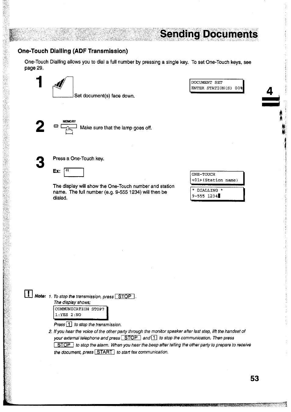 Panasonic Panafax UF-755 User Manual | Page 55 / 148