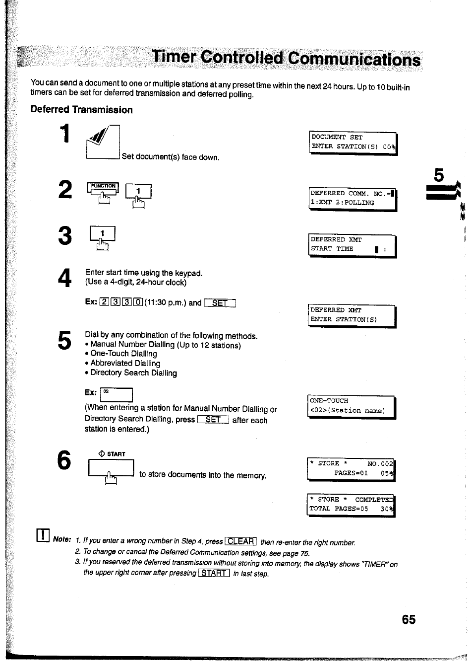 Panasonic Panafax UF-755 User Manual | Page 67 / 148
