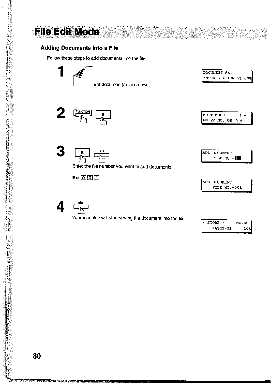 Panasonic Panafax UF-755 User Manual | Page 82 / 148