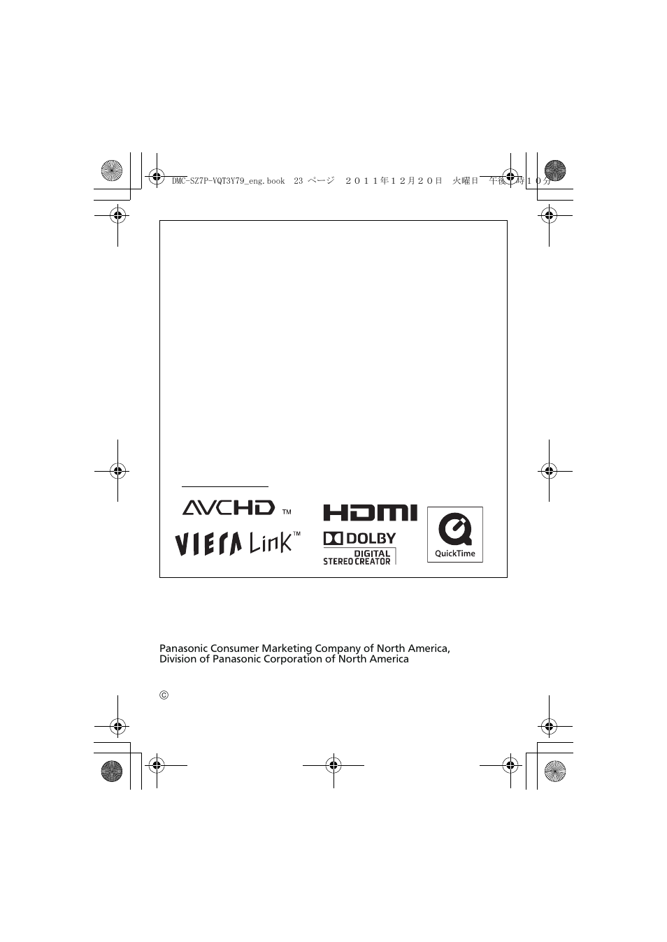 Panasonic DMC-SZ7 User Manual | Page 23 / 23