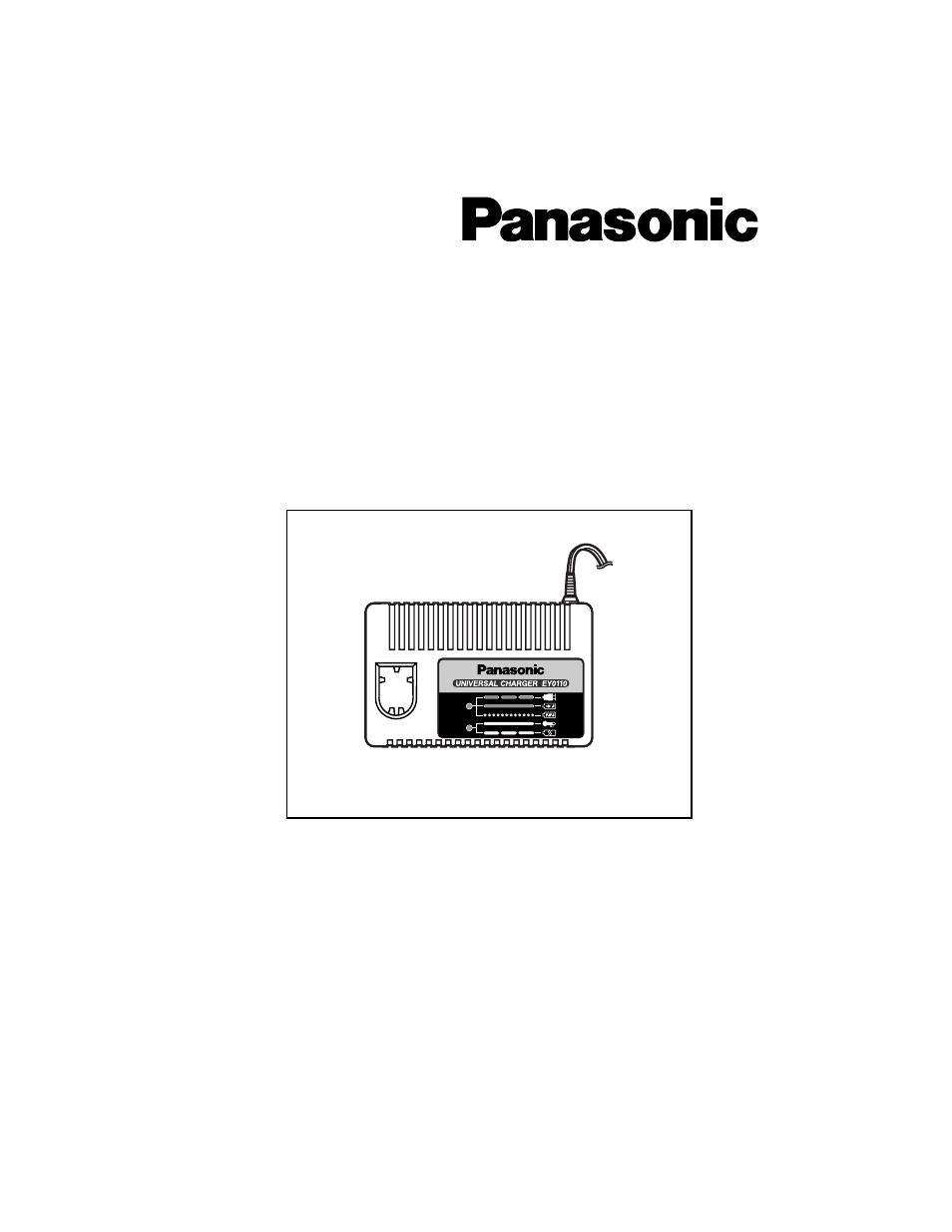 Panasonic EY0110 User Manual | 4 pages