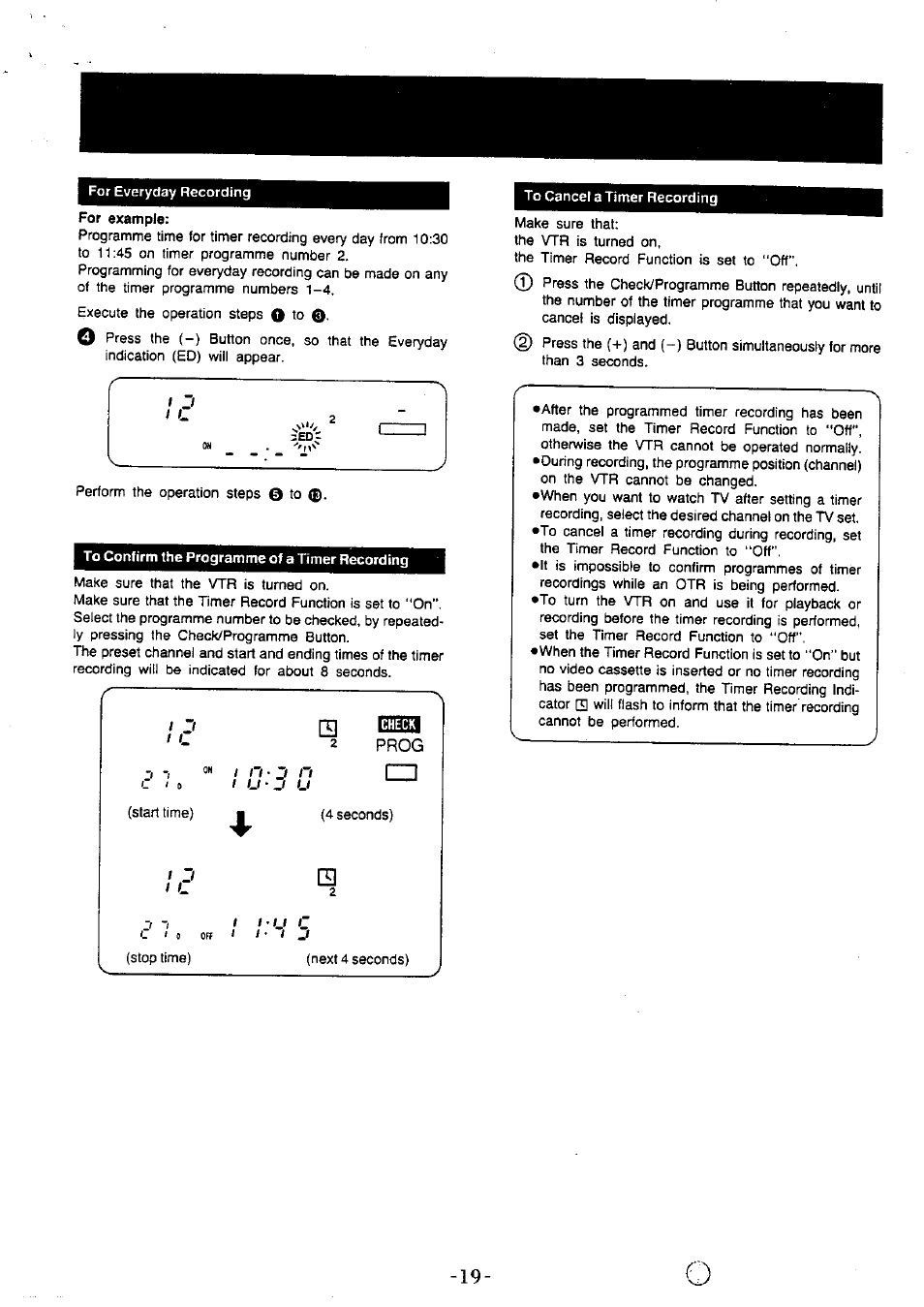 For example | Panasonic NVG40 User Manual | Page 19 / 26