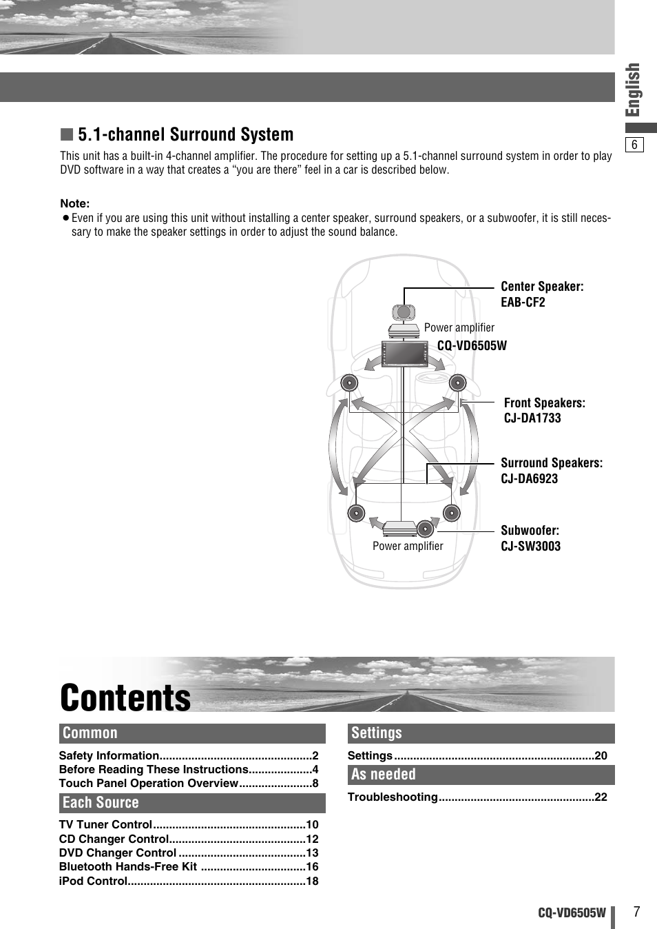 Panasonic CQ-VD6505W User Manual | Page 77 / 94