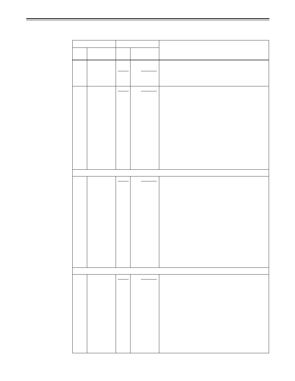 Setup menus, 86 (e) user menu, V blank | Panasonic DVCPRO50 AJ-D960EG User Manual | Page 86 / 120