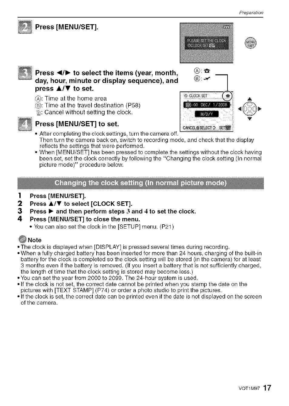 Panasonic DMC-FS5 User Manual | Page 17 / 120