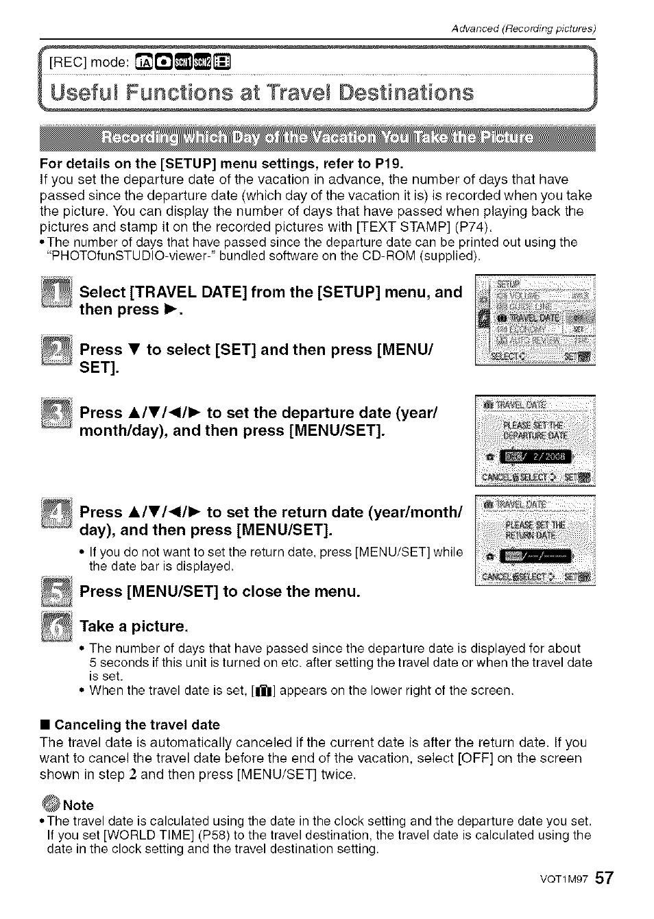 Usefyi functions attra¥el destinations, Cfnc-.saiic | Panasonic DMC-FS5 User Manual | Page 57 / 120