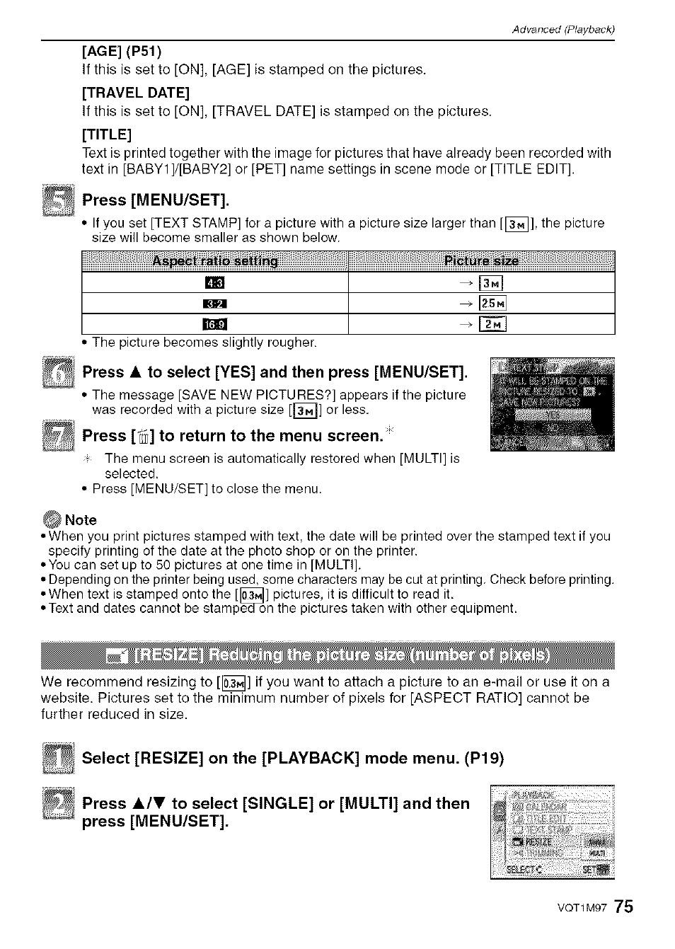 Panasonic DMC-FS5 User Manual | Page 75 / 120