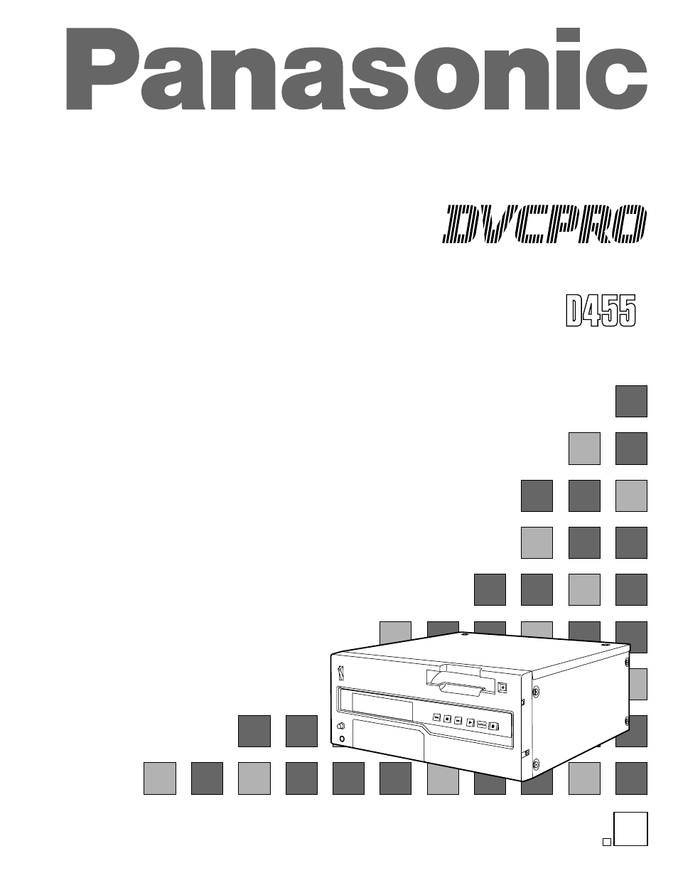 Panasonic AJ-D455P User Manual | 52 pages