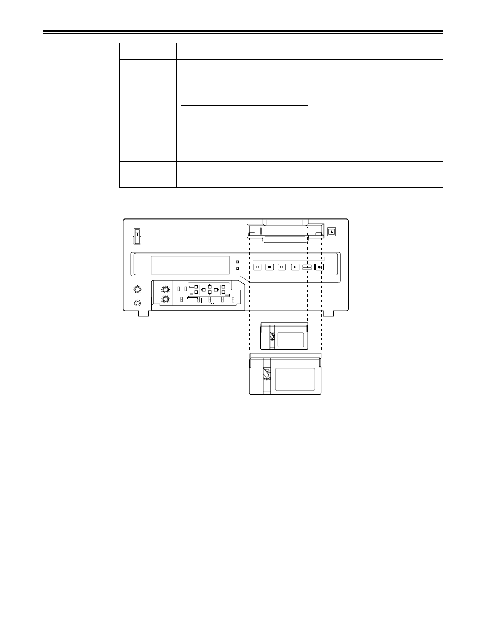 Tapes, M cassette l cassette | Panasonic AJ-D455P User Manual | Page 14 / 52