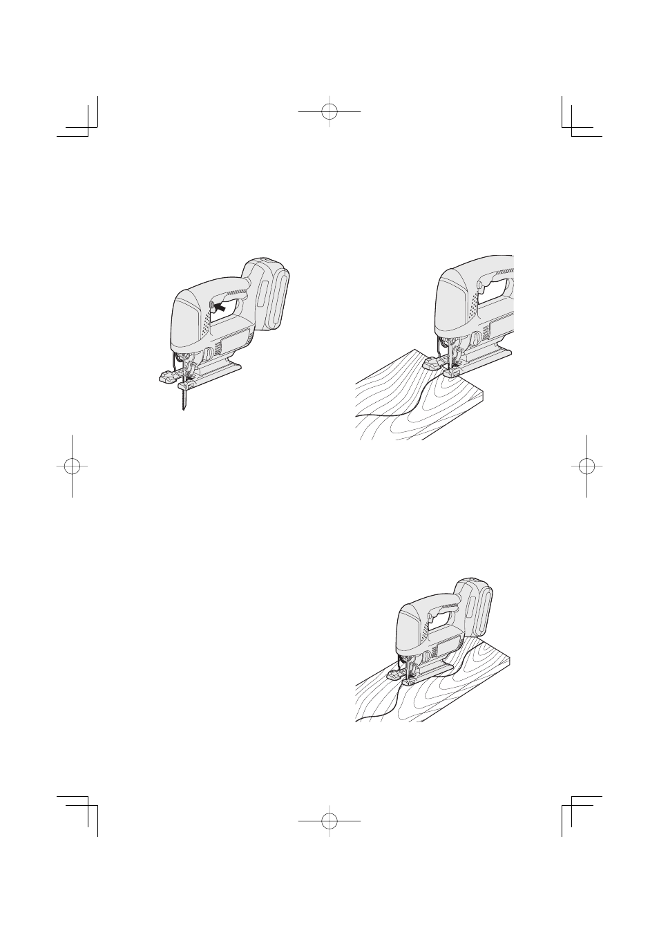 Vi. utilisation, Découpe | Panasonic EY4541 User Manual | Page 30 / 60