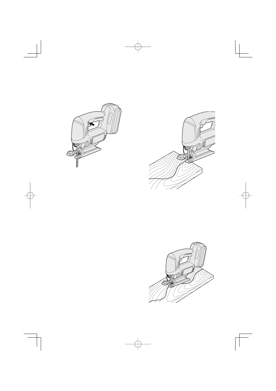 Vi. vi. funcionamiento funcionamiento, Cortado | Panasonic EY4541 User Manual | Page 48 / 60