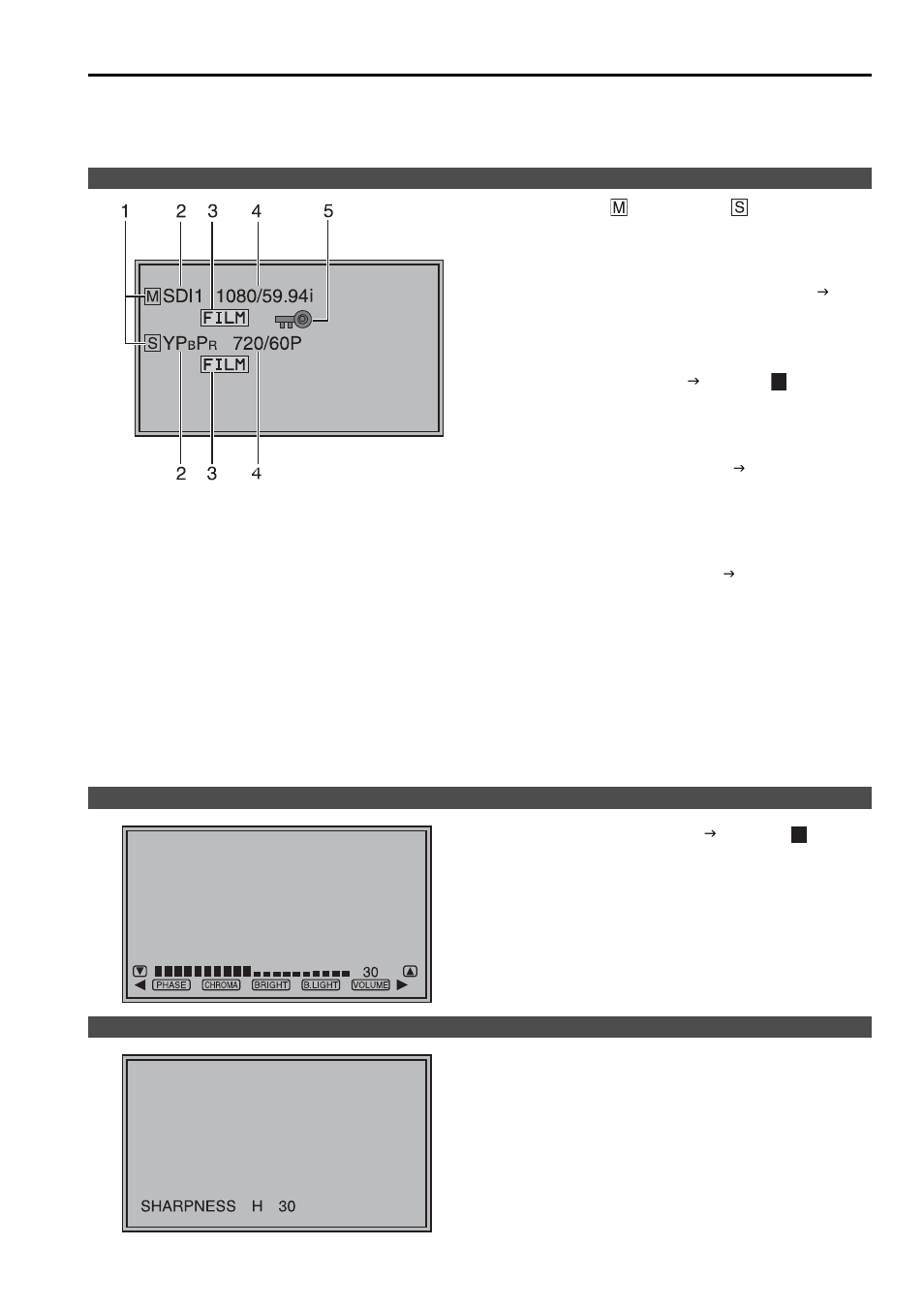 How to use the on screen menu | Panasonic BT-LH2600W User Manual | Page 15 / 56