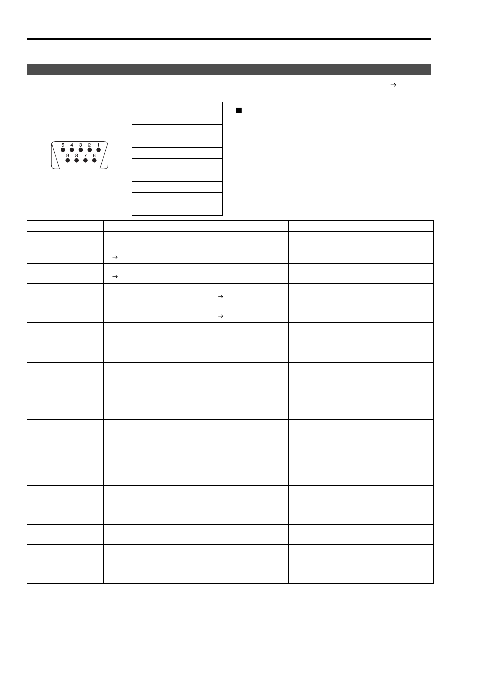 Remote specifications | Panasonic BT-LH2600W User Manual | Page 48 / 56