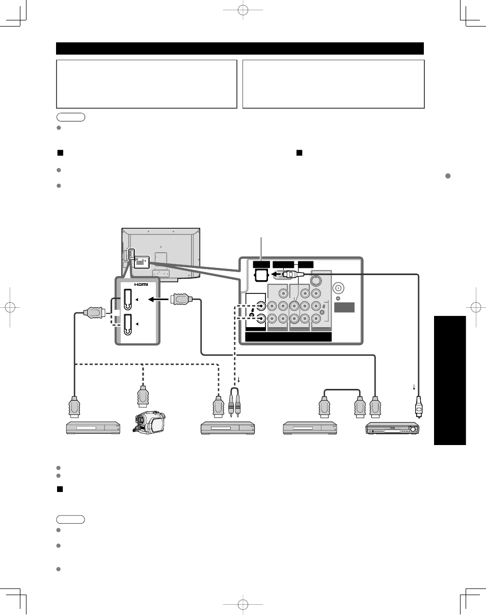 Advanced, Recommended a v connections, Viera link | Connections, Setting of this unit after connection | Panasonic TC-32LZ800 User Manual | Page 41 / 114