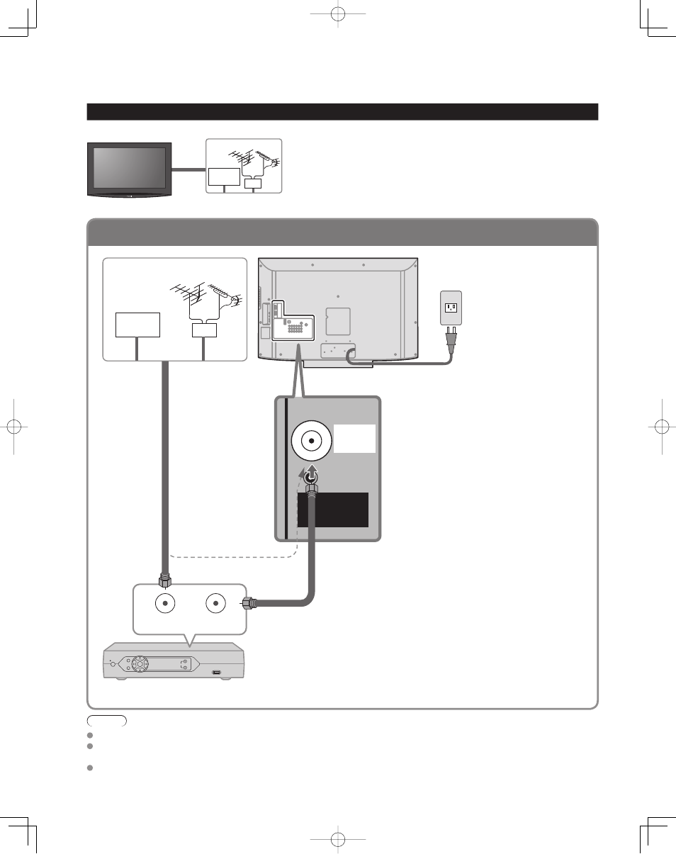 Conexión básica, Ejemplo 1 | Panasonic TC-32LZ800 User Manual | Page 68 / 114