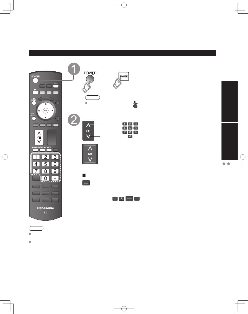 Características básicas, Para ver la televisión, Guía de inicio rápido | Visión | Panasonic TC-32LZ800 User Manual | Page 75 / 114