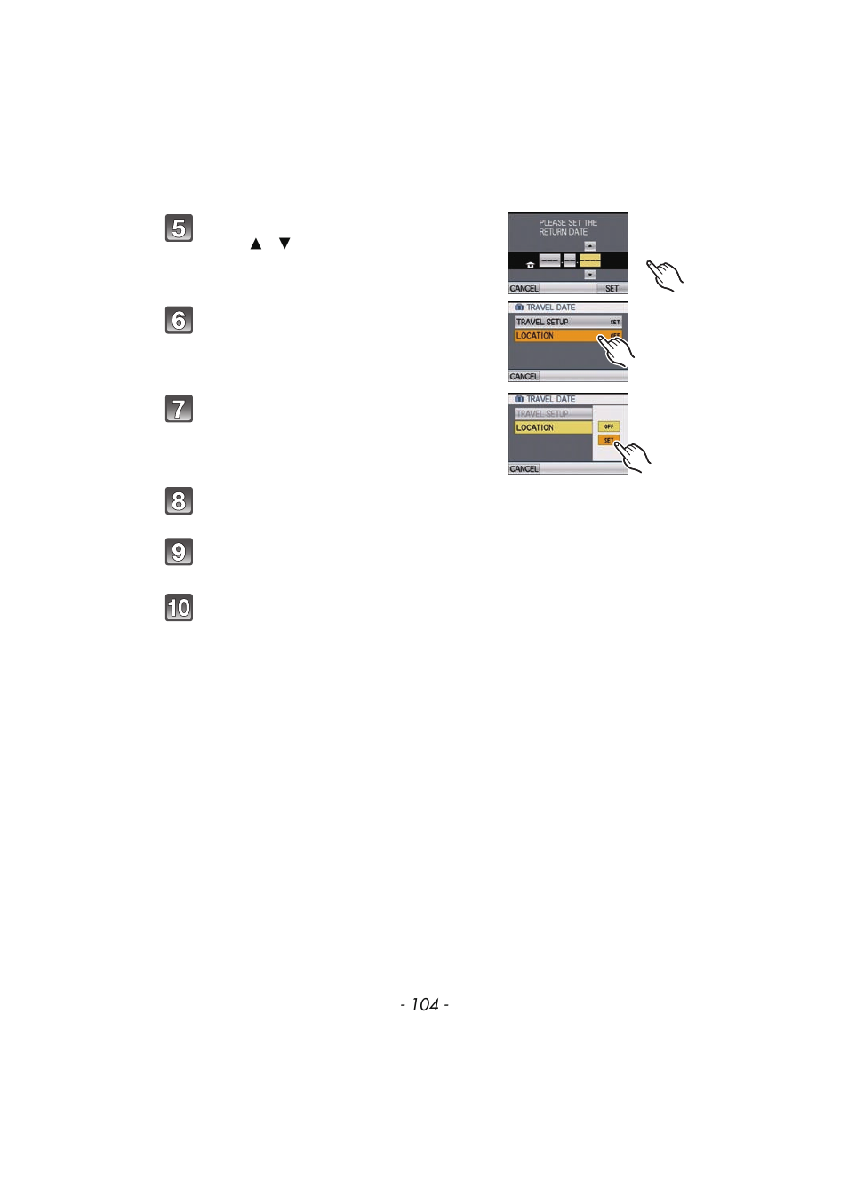 Panasonic DMC-FX700 User Manual | Page 104 / 208