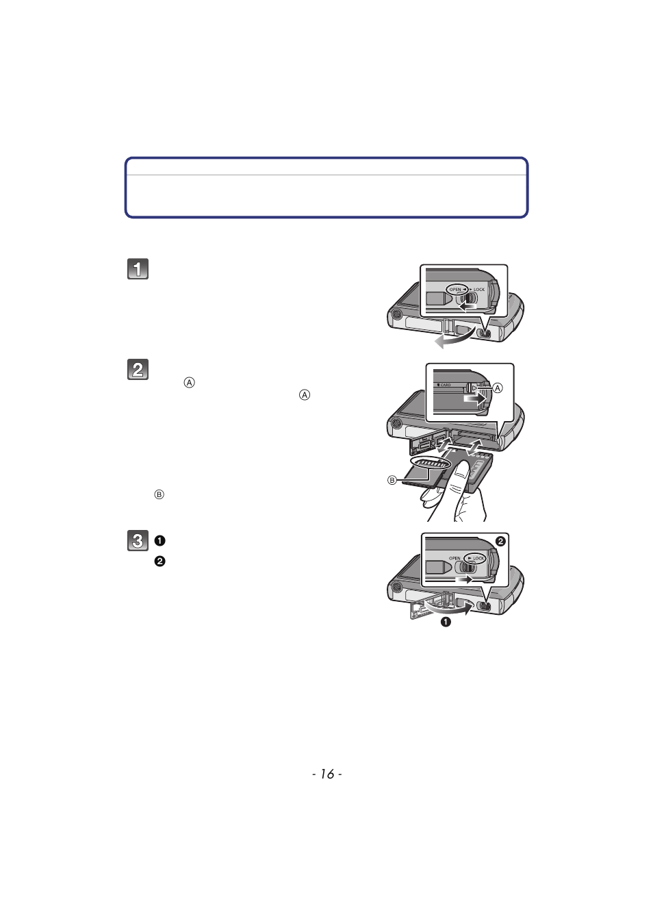 P16) | Panasonic DMC-FX700 User Manual | Page 16 / 208