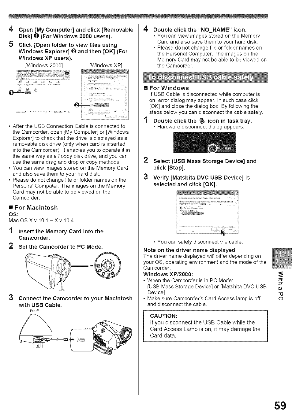Panasonic PV-GS39 User Manual | Page 59 / 92